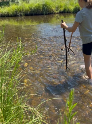 OT sessions in record Colorado heat must include river play!
